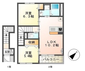 persimmon（パーシモン）の物件間取画像